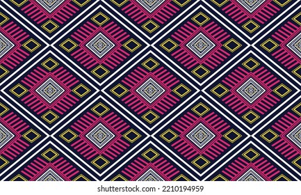 Geometric ethnic oriental pattern traditional Design.