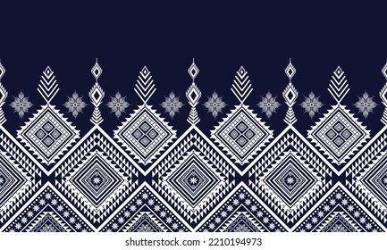 Geometric ethnic oriental pattern traditional Design.