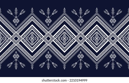 Geometric ethnic oriental pattern traditional Design.
