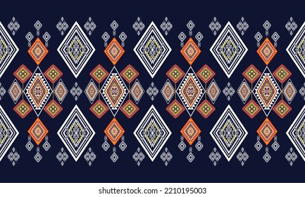 Geometric ethnic oriental pattern traditional Design.