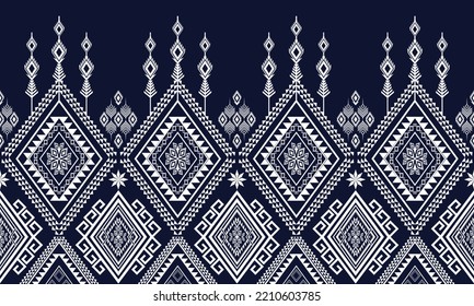 Geometric ethnic oriental pattern traditional Design.