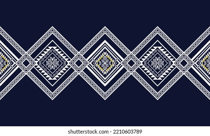Geometric ethnic oriental pattern traditional Design.