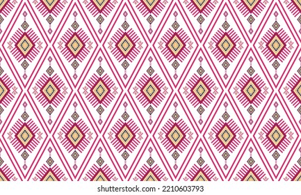 Geometric ethnic oriental pattern traditional Design.