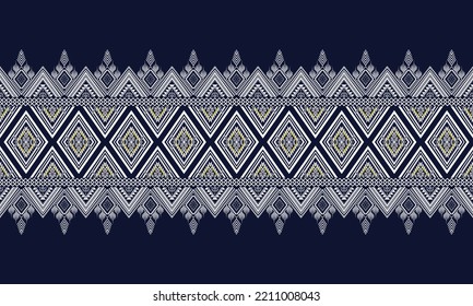 Geometric ethnic oriental pattern traditional Design.