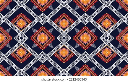Geometric ethnic oriental pattern traditional Design.