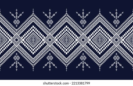 Geometric ethnic oriental pattern traditional Design.