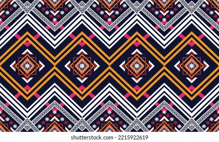 Geometric ethnic oriental pattern traditional Design.
