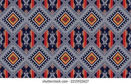 Geometric ethnic oriental pattern traditional Design.