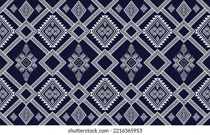 Geometric ethnic oriental pattern traditional Design.