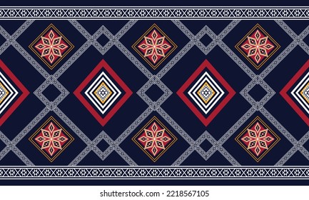 Geometric ethnic oriental pattern traditional Design.