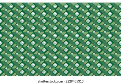Patrón geométrico étnico oriental tradicional Diseño para el fondo, alfombra, papel pintado, ropa, envoltura, Batik, tela,Estilo de bordado vectorial. 