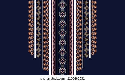 Geometrisches ethnisches orientalisches Muster traditionelles Design.