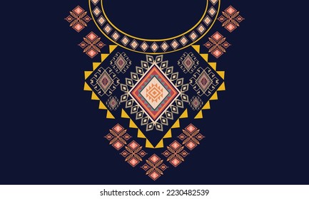 Geometric Ethnic oriental pattern traditional design.