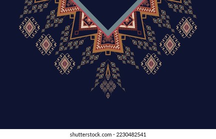 Geometric Ethnic oriental pattern traditional design.
