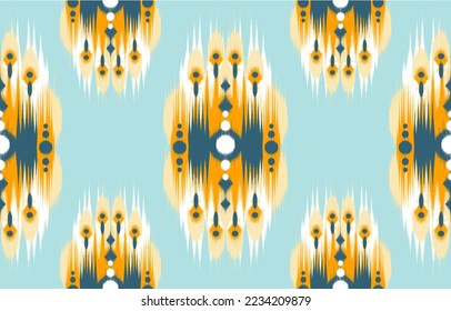 Geometric ethnic oriental pattern traditional design for background, wallpaper, wrapping, fabric, textile fashion wearing, Vector Geometric pattern illustration embroidery style. Geometric background.