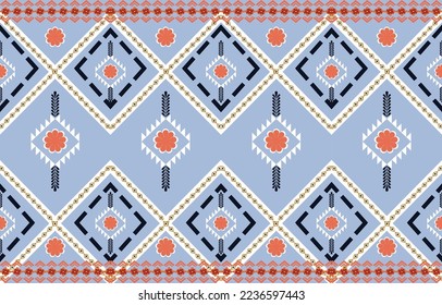 Geometric ethnic oriental pattern traditional Design for background,carpet,wallpaper,clothing,wrapping,Batik,fabric
