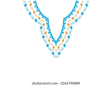 Patrón geométrico étnico oriental tradicional. diseño de bordado de collar floral para fondo o papel pintado y ropa.