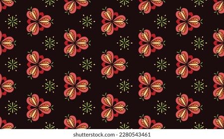Patrón geométrico étnico oriental tradicional Diseño para fondo, alfombra, papel pintado, ropa, envoltura, Batik,tela,Ilustración vectorial.estilo bordado.