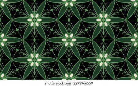 Geometric ethnic oriental pattern traditional Design for background,carpet,wallpaper,clothing,wrapping,Batik,fabric,Vector illustration.embroidery style.