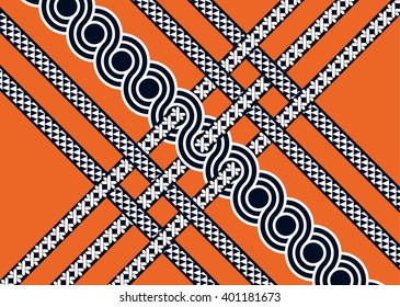 Geometric ethnic oriental pattern traditional Design for background,carpet,wallpaper,clothing,wrapping,Batik,fabric,Vector illustration.embroidery style.