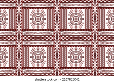 geometric ethnic oriental pattern traditional.vector illustration.isolated on a white background.design for texture,fabric,clothing,wrapping,fashion,carpet,print.