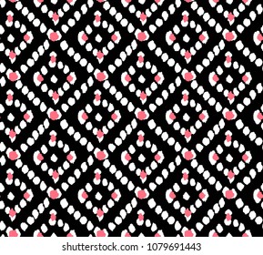 Geometric ethnic oriental seamless pattern traditional Design for background,carpet,wallpaper,clothing,wrapping,Batik,fabric,Vector illustration.embroidery style.