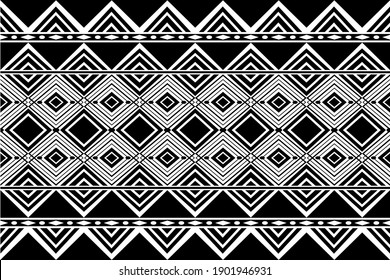 geometric ethnic oriental seamless pattern traditional design. vector illustration