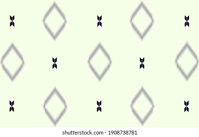 Geometric ethnic oriental seamless pattern traditional Design for background,carpet,wallpaper.clothing,wrapping,Batik fabric,Vector illustration.embroidery style.
