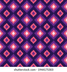 Geometric ethnic oriental seamless pattern traditional design concept for background, carpet, wallpaper, clothing, wrapping, Batik, fabric, decorative, Vector illustration, embroidery style.