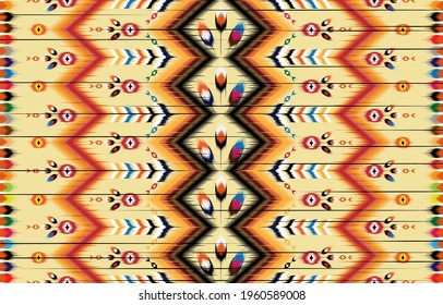 Geometric ethnic oriental seamless pattern traditional 
Design for background,carpet,wallpaper,clothing,wrapping,Batik,
fabric,Geometric mosaic on the tile, majolica. Ancient interior. 