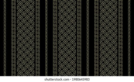 Geometric ethnic oriental seamless pattern traditional Design for background,carpet,wallpaper.clothing,wrapping,Batik fabric,Vector illustration.embroidery style.