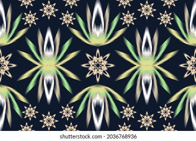 Patrón geométrico étnico oriental sin fisuras Diseño tradicional para fondo, alfombra, papel pintado, ropa, envoltura, Batik,tela,Ilustración vectorial.estilo bordado.