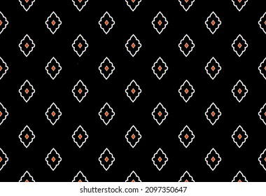 Geometric ethnic oriental seamless pattern traditional Design for background