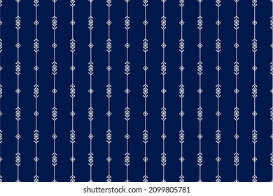 Geometric ethnic oriental seamless pattern traditional Design for background