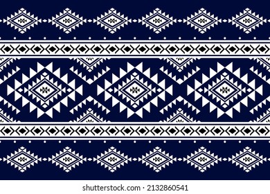 Geometrisches, ethnisch-orientalisches Muster, traditionelles Design für Hintergrund, Teppich, Tapete.Bekleidung, Umhüllung, Batik, Vektorgrafik.Stilrichtung - Sadu, Sadou, Schatten oder Sado