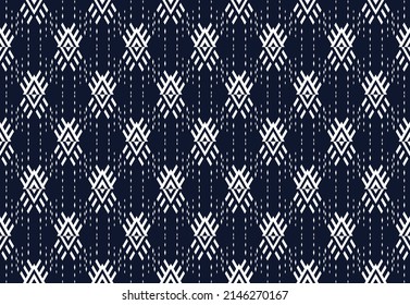 Diseño tradicional geométrico étnico oriental sin fisuras. Diseño para fondo, alfombra, papel pintado, ropa, envoltura, tela de Batik. Ilustración vectorial. estilo bordado. Patrón turco.
