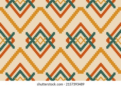 Patrón geométrico étnico oriental sin fisuras tradicional. Estilo azteca a rayas. Diseño para fondo, papel pintado, ilustración vectorial, tela, ropa, alfombra, textil, batik, bordado.