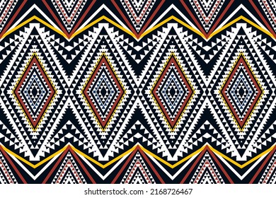 Geometric ethnic oriental seamless pattern traditional textile Design for background,carpet,rug,wallpaper,clothing,wrapping,batik,fabric,Vector illustration. Embroidery style. Greek Key