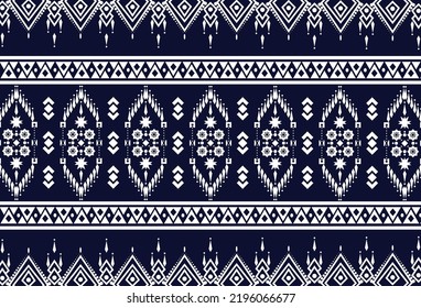 Geometric ethnic oriental seamless pattern traditional Design for background,carpet,wallpaper.clothing,wrapping,Batik fabric,Vector illustration,aztec, peruvian, mexican design.