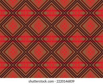 Geometric ethnic oriental seamless pattern traditional Design for background,carpet,wallpaper,clothing,wrapping,Batik,fabric,Vector,illustration,embroidery style.