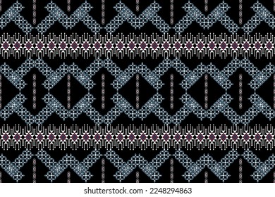 Patrón geométrico étnico oriental sin soldadura Diseño tradicional para fondo, alfombra, papel pintado.ropa,envoltura