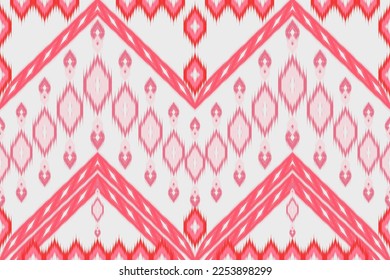 Patrón geométrico étnico oriental sin fisuras Diseño tradicional para fondo, alfombra, papel pintado.ropa, envoltura,tela batik,Ilustración vectorial.	