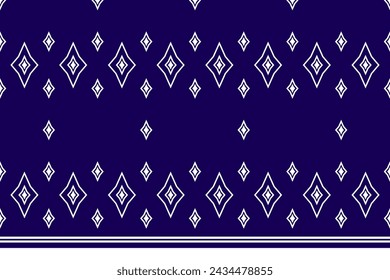 Geometric ethnic oriental seamless pattern traditional Design for background, illustration, fabric,ethnic,clothing, carpet, silk,wallpaper, textile, batik,sarong,embroidery,card,backdrop.