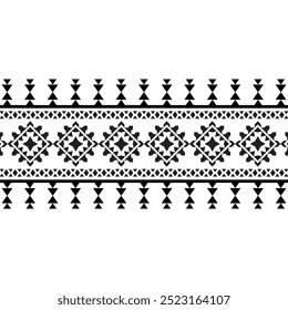 Geometrische ethnische orientalische nahtlose Muster traditionellen Design