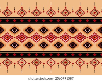 Geometric ethnic oriental seamless