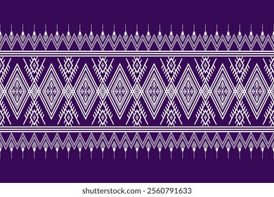 Geometric ethnic oriental seamless pattern traditional Design for background, carpet, wallpaper. clothing, wrapping, Batik, fabric, Vector illustration.embroidery style, sadu.