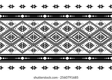 Geometric ethnic oriental seamless