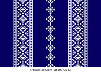 Geometric ethnic oriental seamless pattern traditional Design for background, carpet, wallpaper, clothing, wrapping, Batik, fabric, Vector illustration, embroidery style, Sadu