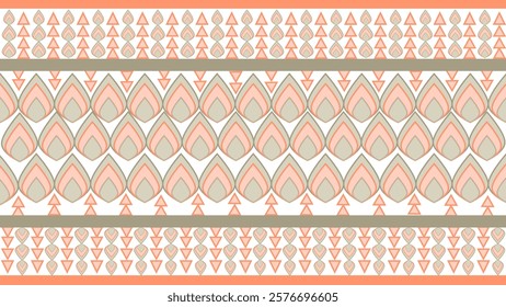 Geometric Ethnic Oriental Seamless Pattern Traditional Design for Background,Carpet,Wallpaper,Clothing,Wrapping,Batik,Fabric,Vector,Illustration,Embroidery Style