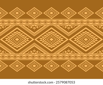 Geometric ethnic oriental seamless pattern traditional Design for background, carpet, wallpaper, clothing, wrapping, Batik, fabric, Vector, illustration, embroidery style, sadu.